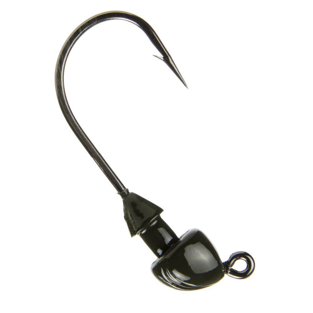 Squadron Swimbait Head, Color: Green Pumpkin, Weight: 1/4 oz