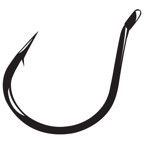 Finesse Wide Gap Hooks - NS Black - 6pk, Size: 2/0