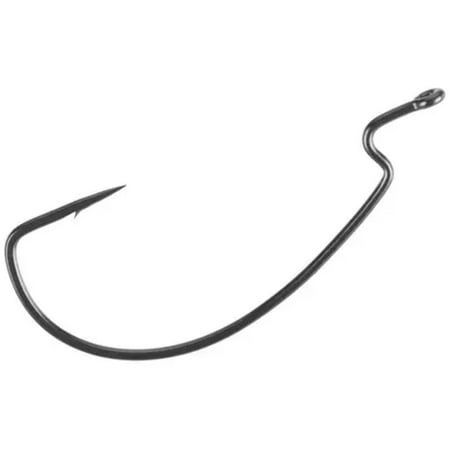 Nano Alpha Offset EWG Worm Hooks, Size: 1/0