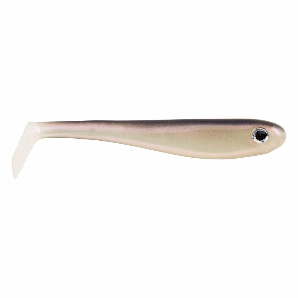 PowerBait Hollow Belly Paddle Tail Swimbait - 5", Color: pro blue red pearl