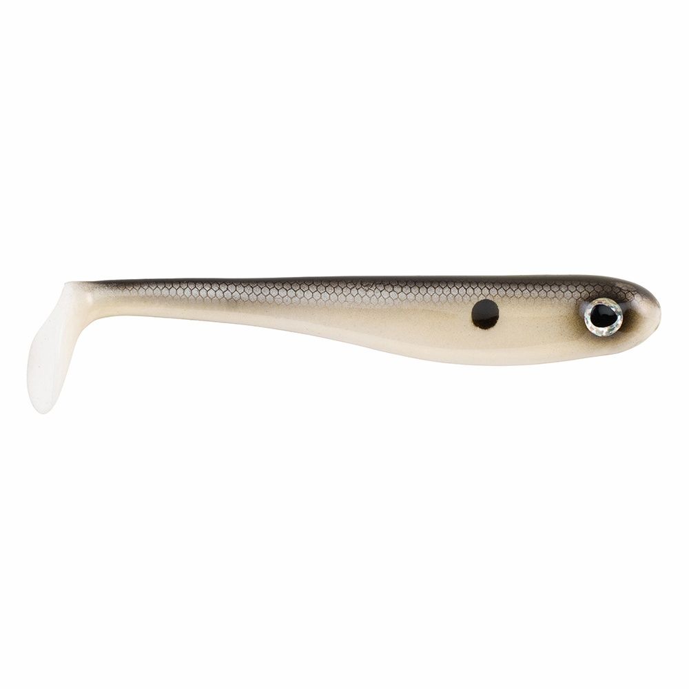 PowerBait Hollow Belly - 5", Color: bone shad