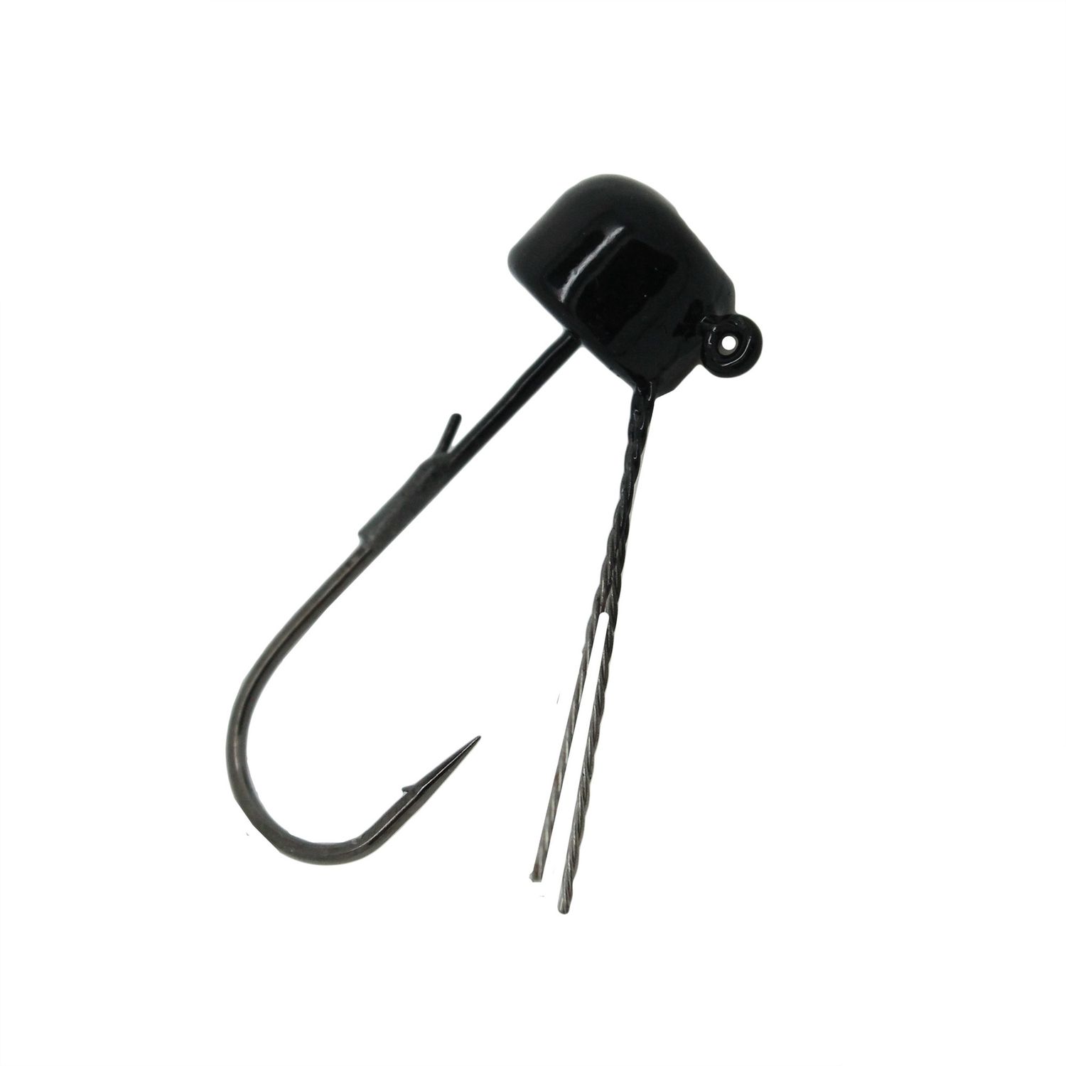 FINESSE SHROOMZ WEEDLESS 5 PACK, Color: BLACK, Weight: 1/6 oz