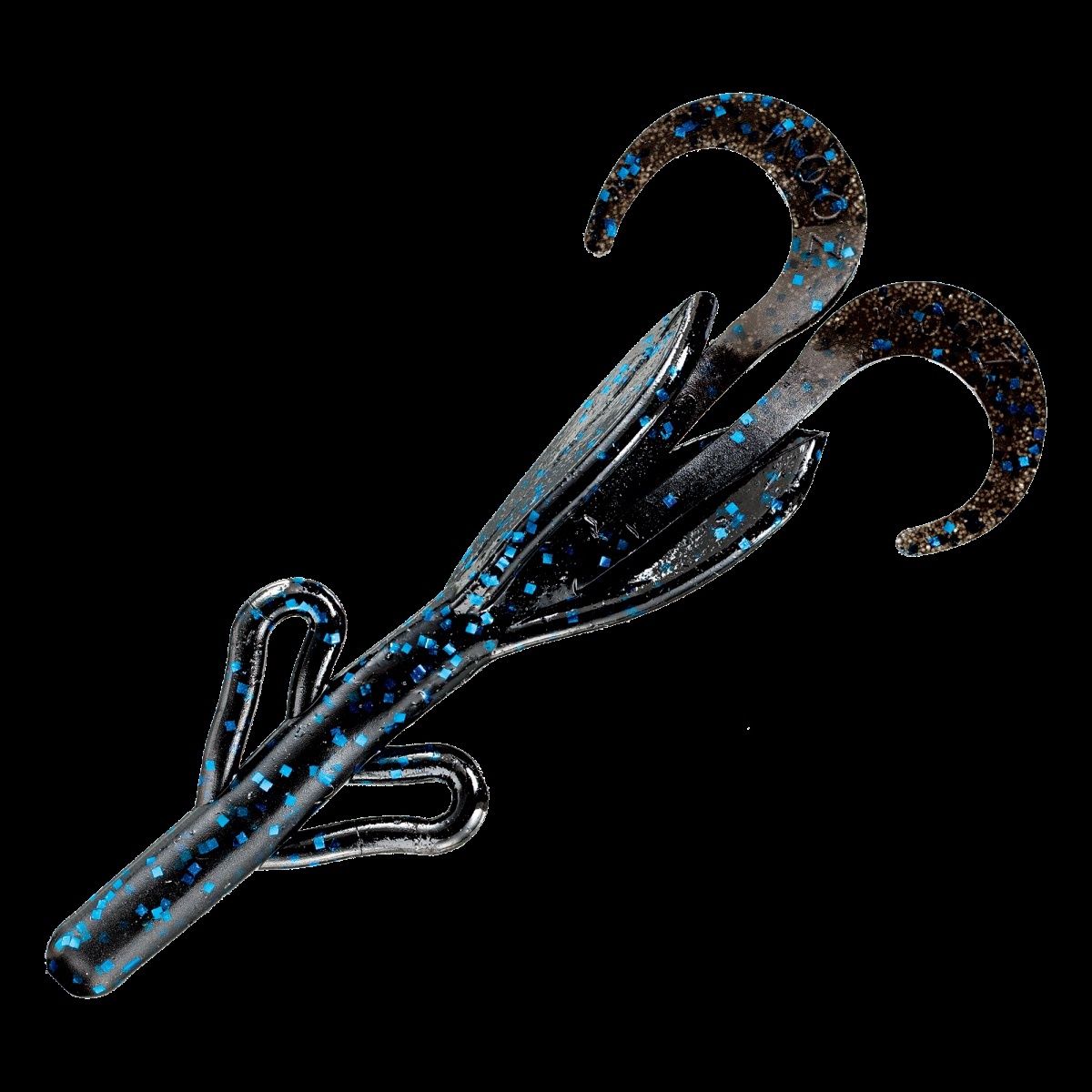 Zoom Baby Brush Hog 4in 12pk, Color: Black/Blue