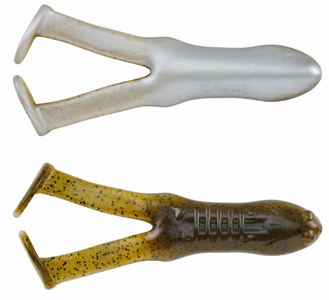 Berkley PowerBait Beat'n Paddle Frog 3.9 Inch 5 Pack, Color: green pumpkin/pearl belly