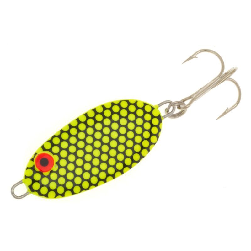 BOMBER Lures 7/8 Oz Slab Spoon, Color: black scale, Weight: 7/8 oz