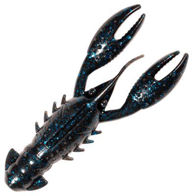 PRO CRAWZ 3.5" 3 PACK, Color: black,blue flake