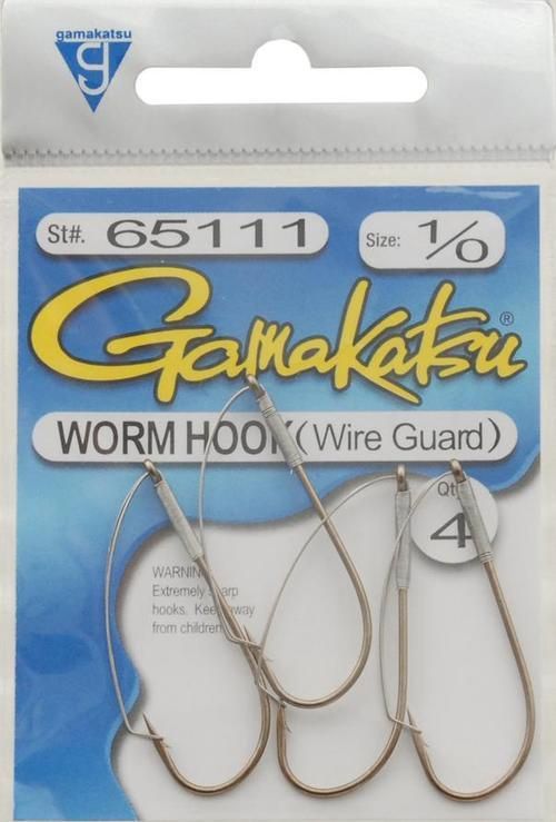 WORM WIRE GUARD BRONZE, Size: 1/0
