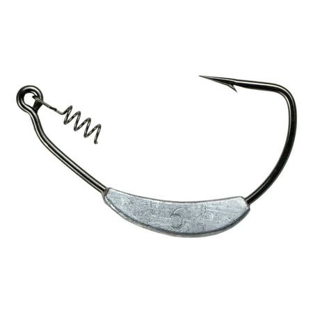 Keel Weighted Hook, 3 Pack, Size: 4/0, Weight: 1/4 oz