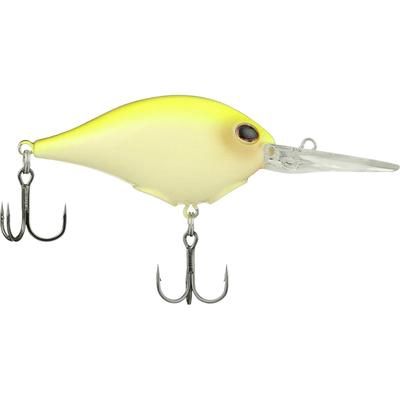 Dime Crankbait, Color: vanilla chartreuse-1, Length: 2.5"