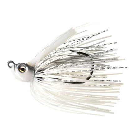 California Swim Jig, Color: Pearl Ghost Shiner, Weight: 3/8 oz