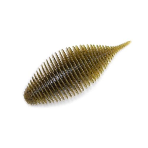 Bellows Gill 3.8" (5 baits/pack), Color: Green Pumpkin