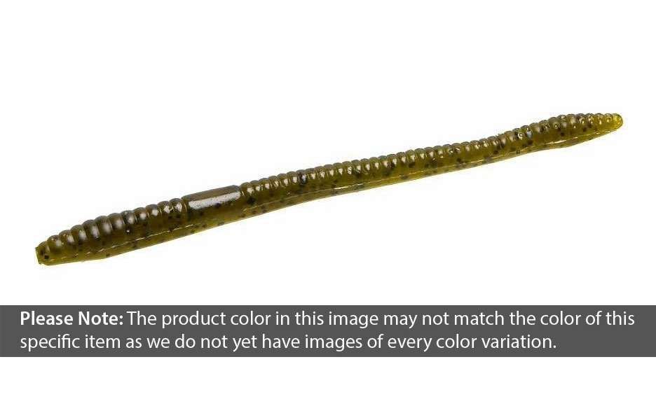 Zoom Finesse 4.5in 20pk, Color: Green Pumpkin
