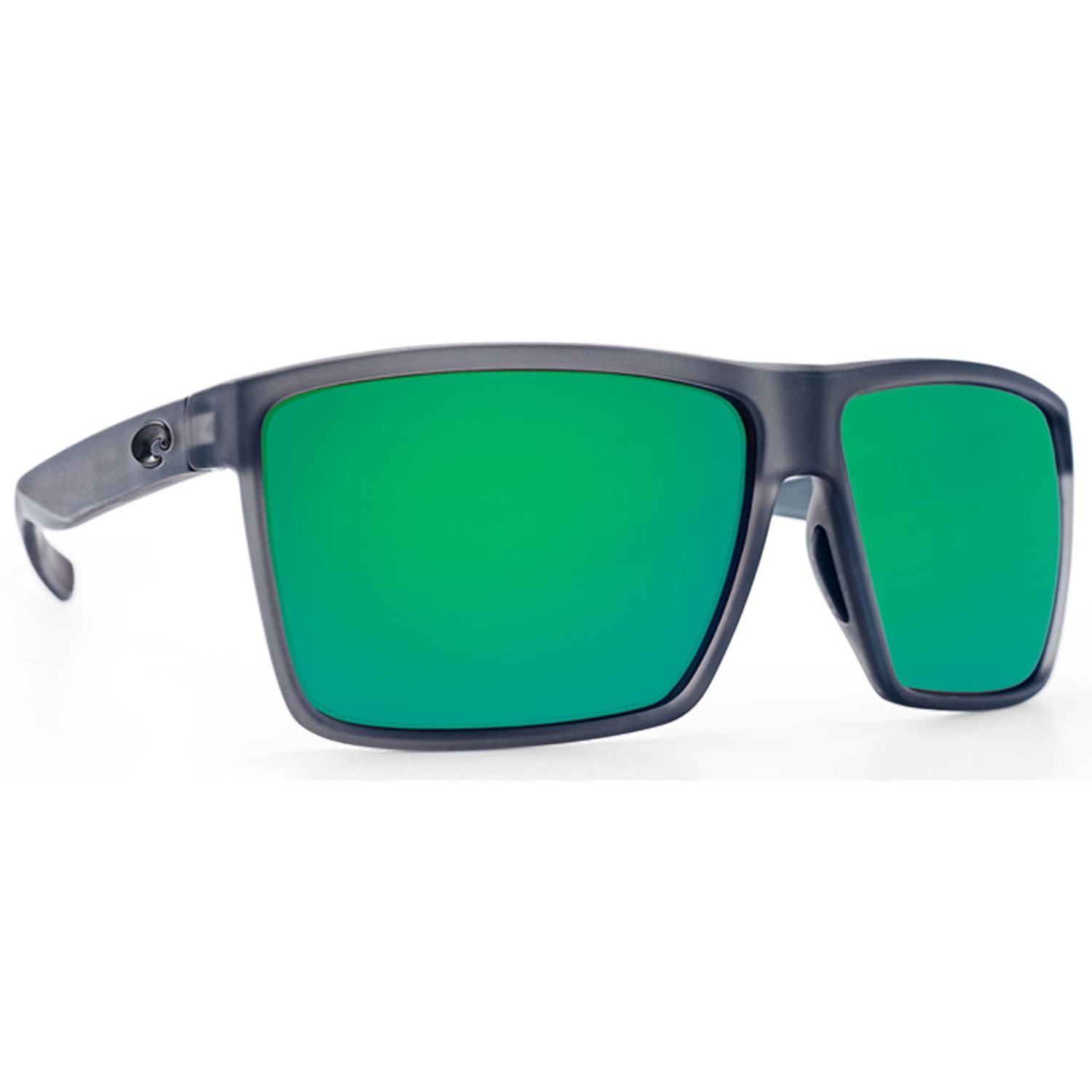 Costa Del Mar Rincon 580G Polarized Sunglasses in Matte Smoke Crystal Frame/Green Mirror Lens