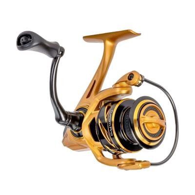 Lew's Custom Pro 300 Spinning Reel, SZ 300 Reel, 10+1 Bearings, 6.2-1 Ratio, Aluminum Frame and Sideplate, Aluminum Speed Gears, Hybrid Carbon Drag, R