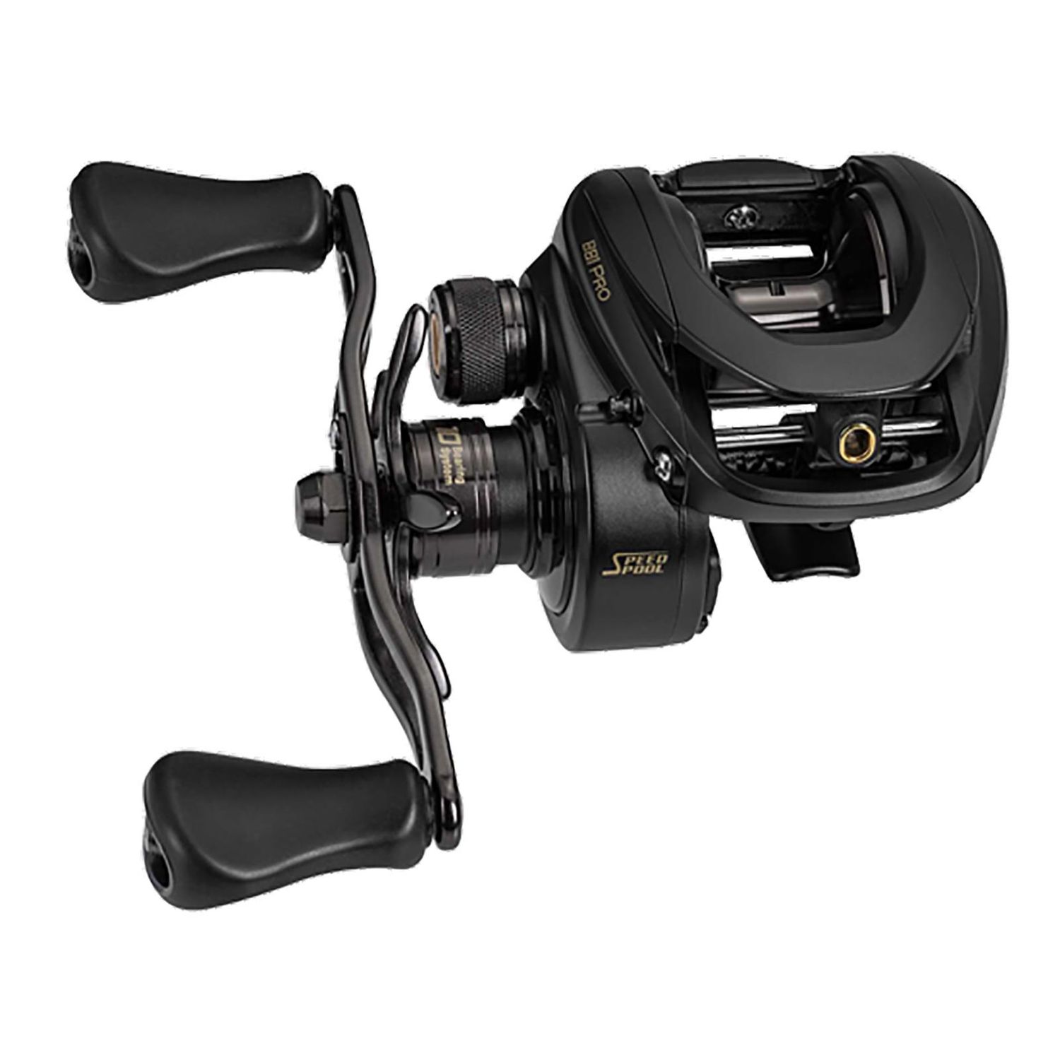Lew's BB1 Pro Baitcast Reel, RH Retrieve, 6.2-1 Ratio, 9+1 Bearings, PRO1H