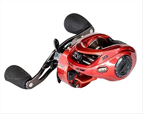 Lew's HyperSpeed LFS Baitcast Reel, RH Retrieve, 9.5-1 Ratio, 9+1 Bearings, HS1-9.5