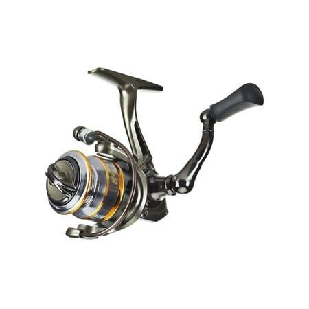 Lew's Laser Lite Spinning Reel, SZ 100 Reel, 6+1 Bearings, 5.1-1 Ratio, Graphite Frame and Sideplate, Speed Lube, Multi-Disc Drag, Reversible Retrieve