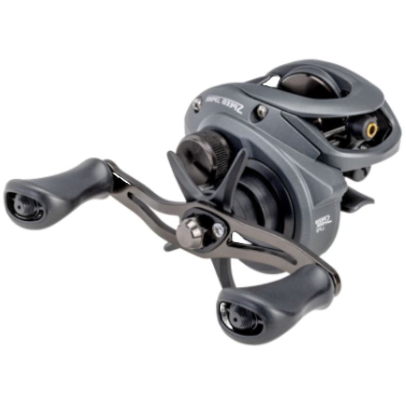 Lew's Speed Spool Baitcast Reel, 9+1 Bearings, 6.8-1 Ratio, Aluminum Frame, Graphite Sideplate, MCS Braking System, Speed Gears, P2 Super Pinion, Rulo