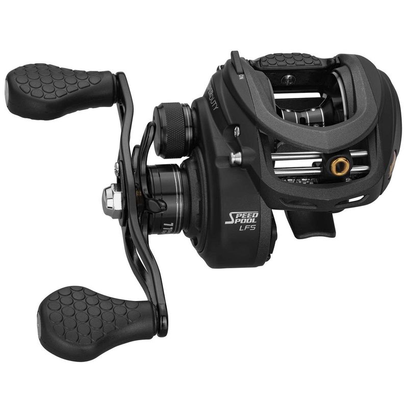 Lew's SuperDuty Baitcast Reel 2nd Gen, LFS, RH Retrieve, 7.5-1 Ratio, 10+1 Bearings, SD1SHF