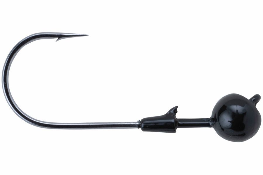 Berkley Fusion19 Shakey Head, Hook Size 3/0, Color: Black, Weight: 1/4oz