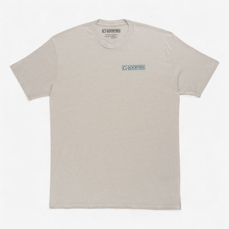 Gloomis Fishing G. Loomis Short Sleeve Graphic Tee - Crème