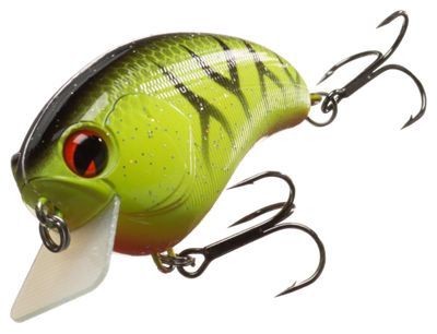 Ima Japan Square Bill 2.25", Color: Barred Black Back Chartreuse