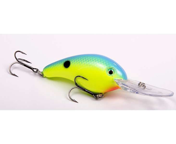 Strike King ProModel Crankbait S5XD Chartreuse Blue Back Hard Bait Lure