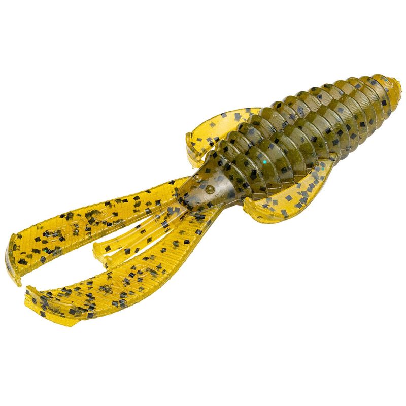 Strike King Rage Baby Bug 3 Green Pumpkin Soft Bait Lure