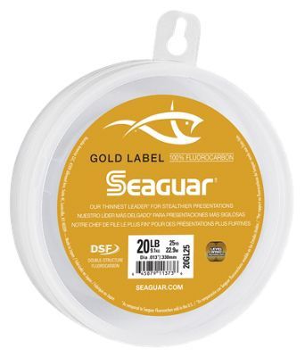 Seaguar Gold Label Fishing Line, 25 Yards, 10 Lbs, 10GL25
