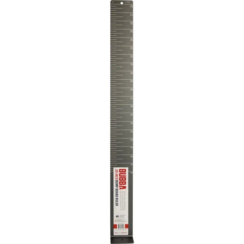 Bubba Fish Ruler, 28in Anodized Aluminum, 1207404
