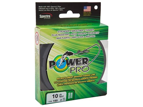 PowerPro Braided Fishing Line 20lb X 150yd Grn [21100200150E]
