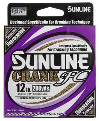 Sunline Crank FC 14 Lb Clear 200 Yd