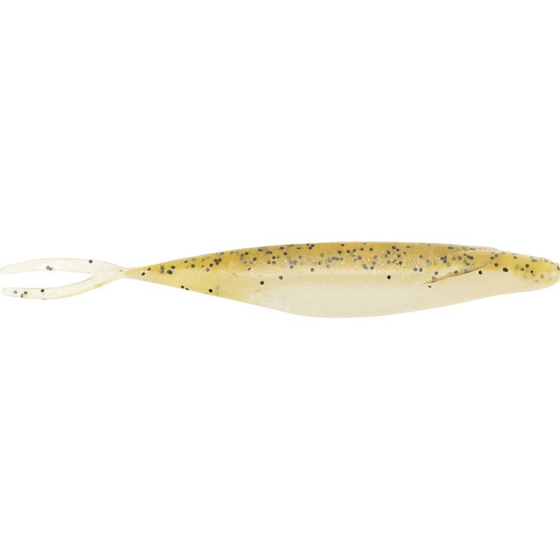 Deps Sakamata Shad Soft Jerkbait | Champagne Pepper-Neon Pearl; 5 in.