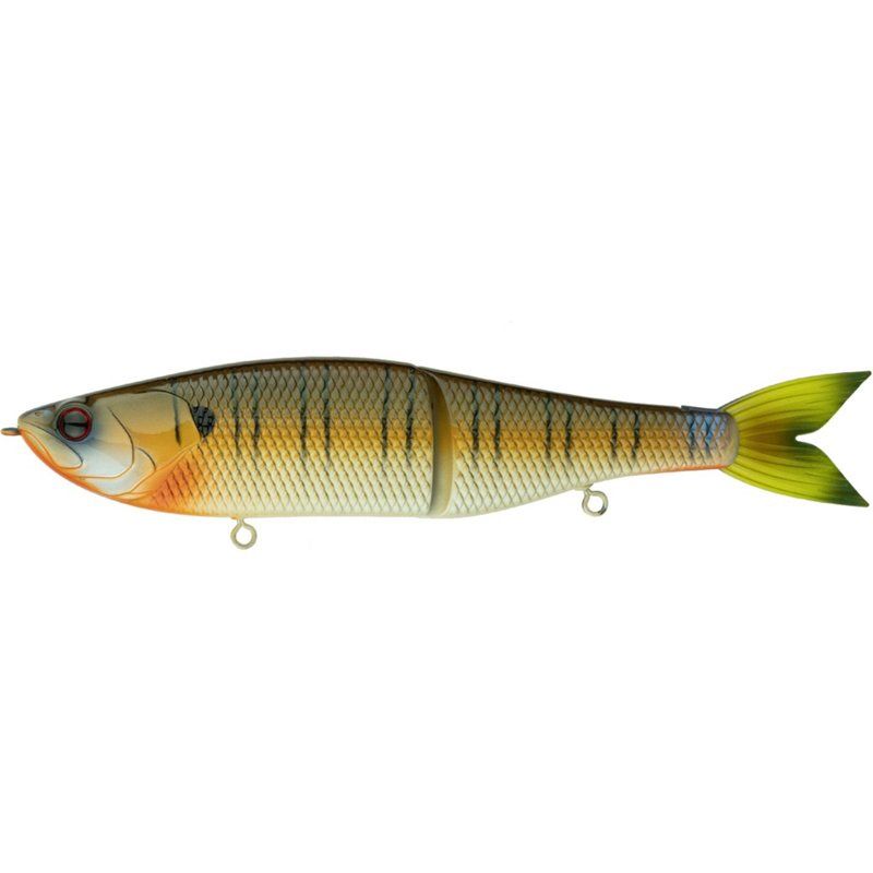 6th Sense the Draw 9-inch Glide Bait - Wide Gliding Action - Realistic 3D Details - Premium Paint Schemes - Swivel Hook Hangers - Trophy Fish Lure