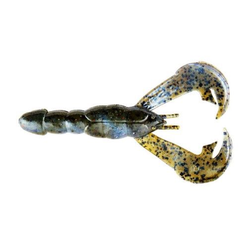 Strike King Rage Craw Fishing Lure, Soft Plastic Craw, Blue Craw, 4in, 7-Pack, RGCRW-108, RGCRW-108