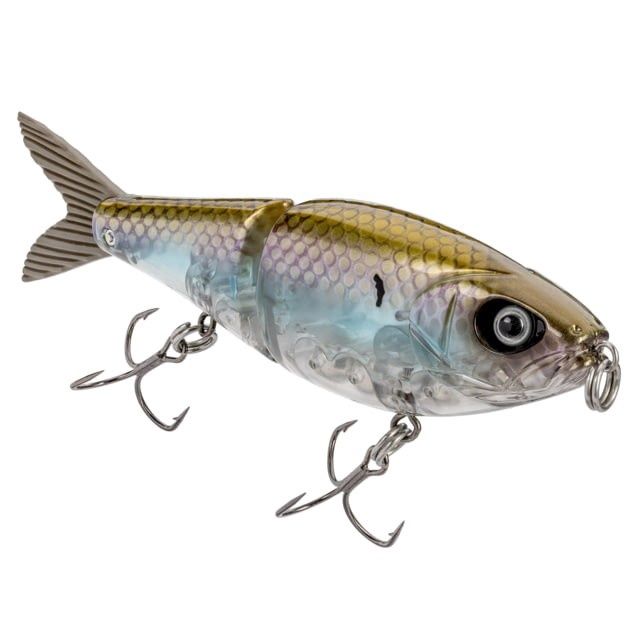 Strike King Hog Father Jr Hardbait, 7in, 2.5oz, Glass Herring, 12-36698