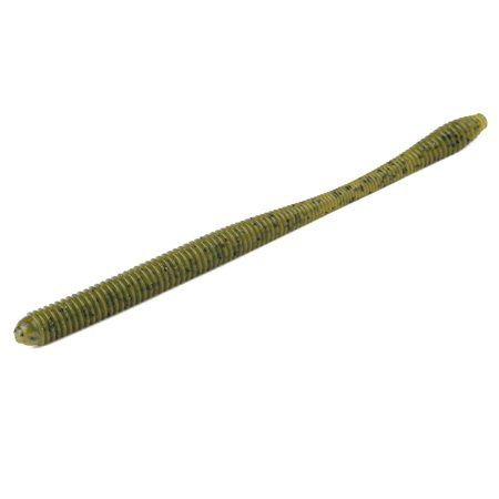 6th Sense Fishing Divine Shakey Worm 6.3 - Green Pumpkin