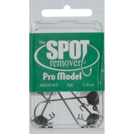 Buckeye Lures Spot Remover Pro Model, 1/8 Oz, Green Pumpkin, BEL-SRSGR18-5