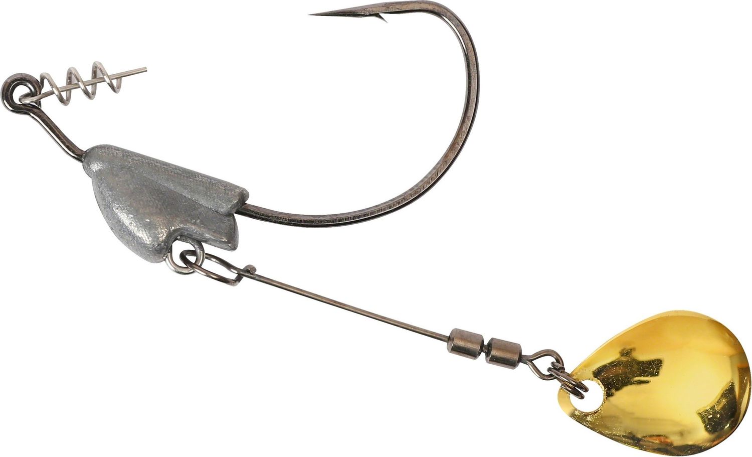 Owner Hooks Gold Colorado Flashy Swimmer, 1/0 - 1/8oz., 4164-021