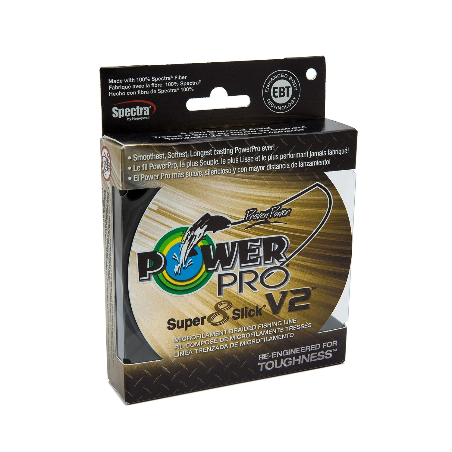 PowerPro Braided Fishing Line Ppr Ssv2 20Lb 150Yd Mnshn [31500200150L]