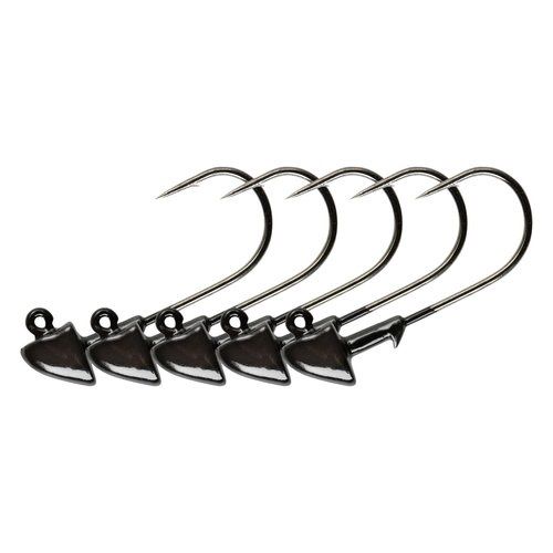 Yum Yumbrella Money Head Jig Head, Soft Plastic, 1/8 Oz, 3/0 Hook, YBMHJ1831