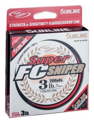 Sunline Super FC Sniper 18 Lb - Clear - 660 Yd