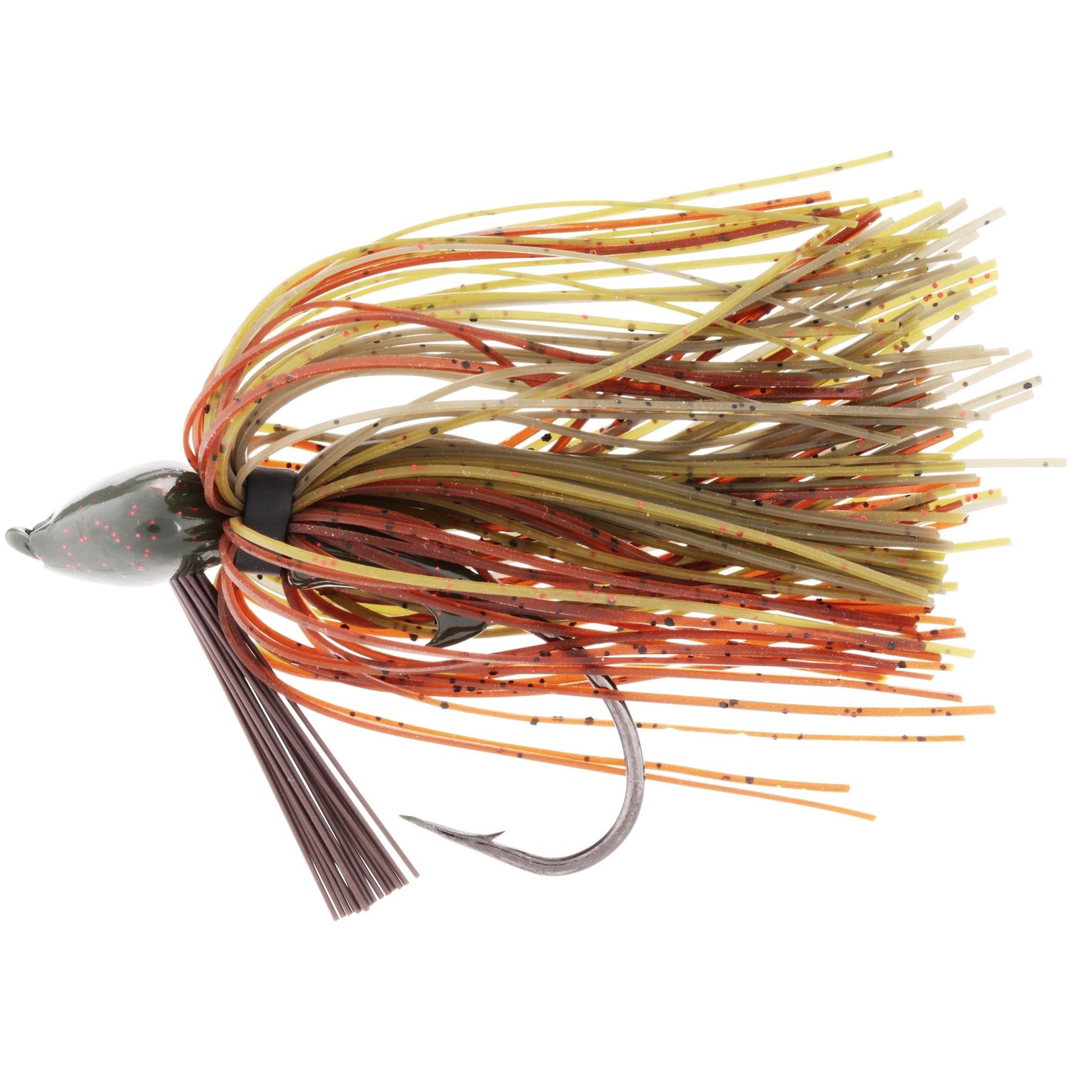 Strike King Denny Brauer Structure Jig, Casting Jig Fishing Lure, Green Pumpkin, 1/2oz, DBSTJ12-46, DBSTJ12-46