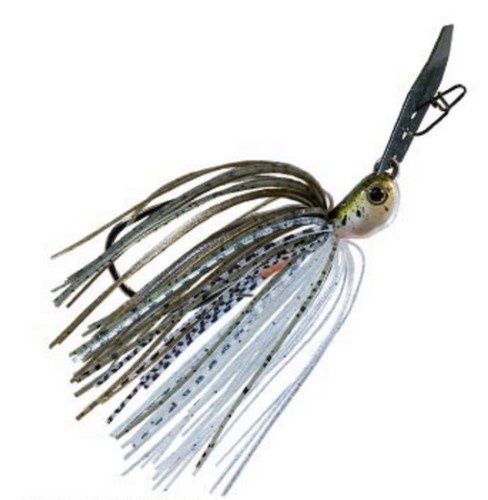 Z-man Chatterbait Jack Hammer Jig Head, 3/8oz, Green Pumpkin, CBJH38-07