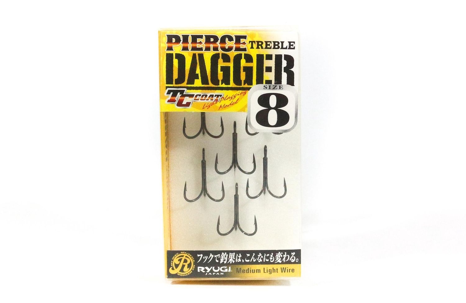 Ryugi HPD057 Pierce Dagger Treble Hook Size 8 (4276)