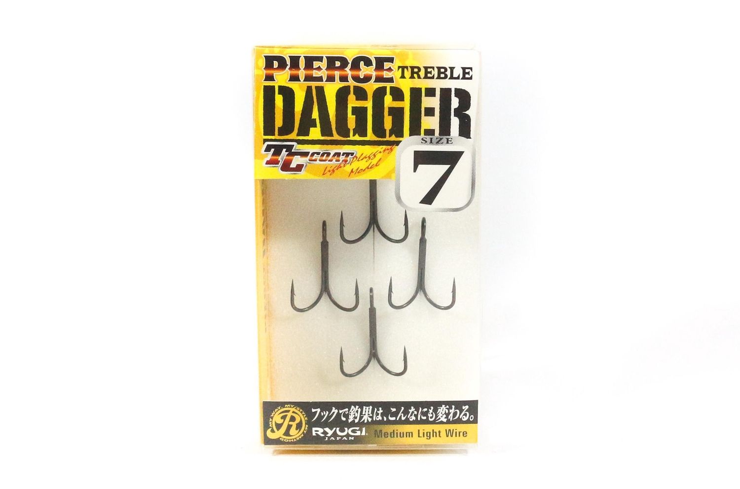Ryugi HPD057 Pierce Dagger Treble Hook Size 7 (4269)