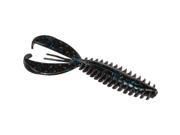 Zoom Z-Craw, 6 Pack, 4.5in, Black/Blue, 127072