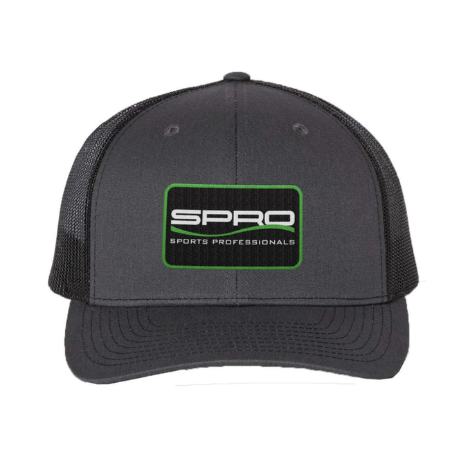 SPRO Richardson Trucker Hat - Charcoal/Black