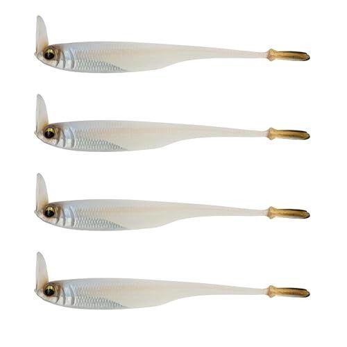 6th Sense Masterclass Strobe Shaker Forward-Facing Sonar Minnow – Realistic Soft Plastic Bait with Bill-Driven Action – 3.3", 4.0", 5.0" – Fines