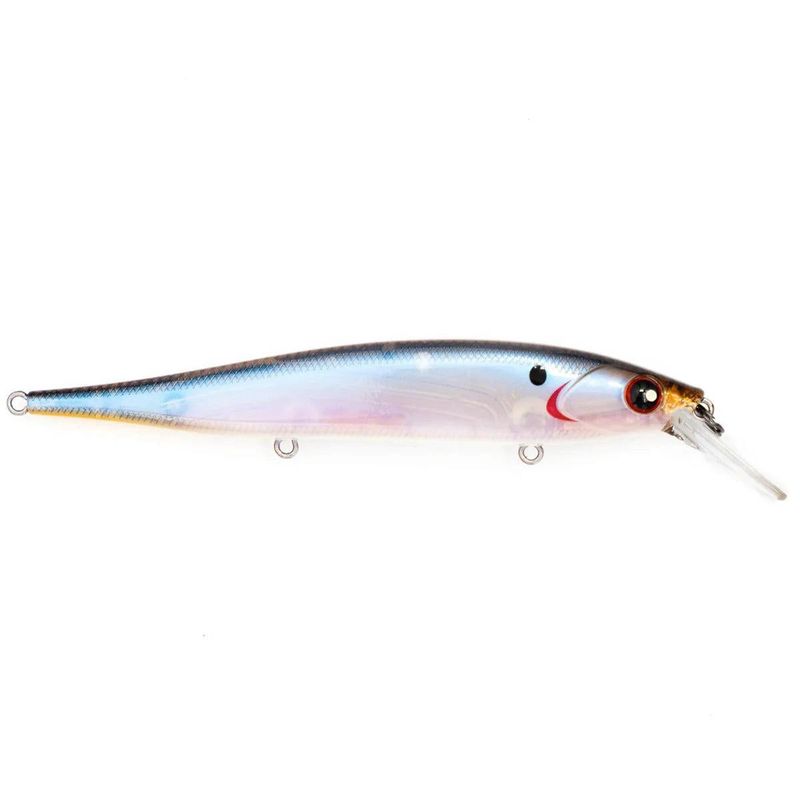 Bassmooch HC115 Jerkbait Ghost Bone Minnow